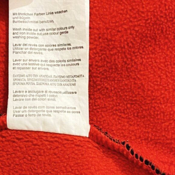 PimKie Women's Black and Red STREET DPT Zip-Up Sweater Size Medium - Picture 7 of 7